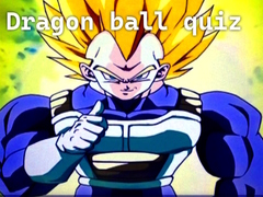 Mchezo Dragon ball quiz