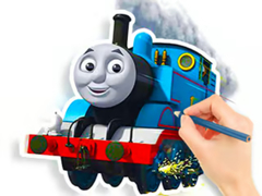 Mchezo Coloring Book: Thomas