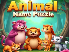 Mchezo Animal Name Puzzle