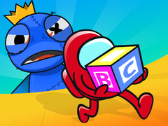 Mchezo Hide And Seek Blue Monster