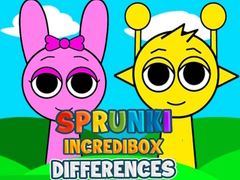 Mchezo Sprunki Incredibox Differences