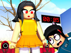 Mchezo Jigsaw Puzzle: Squid Game VS Roblox