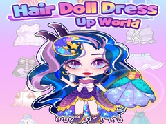 Mchezo Hair Doll Dress Up World