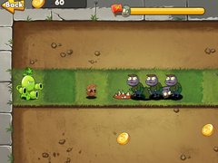 Mchezo Mutant Plants Vs Zombie