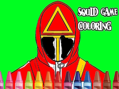 Mchezo Squid Game Coloring 