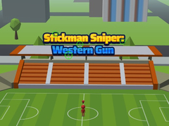 Mchezo Stickman Sniper Western Gun
