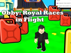 Mchezo Obby: Royal Races in Flight