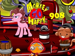 Mchezo Monkey Go Happy Stage 908