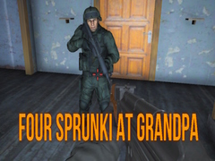 Mchezo Four Sprunki at Grandpa
