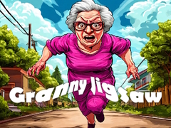 Mchezo Granny Jigsaw 