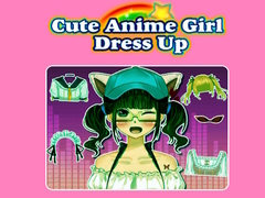 Mchezo Cute Anime Girl Dress Up