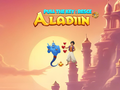 Mchezo Pull The Key Rescue Aladin 