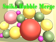 Mchezo Suika Bubble Merge