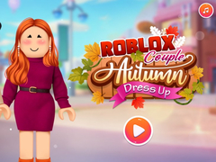 Mchezo Roblox Couple Autumn Dress Up