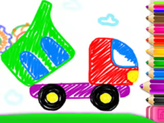 Mchezo Toddler Drawing: Tanker Truck