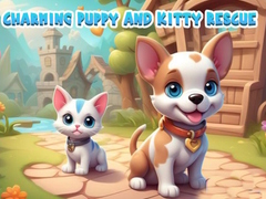 Mchezo Charming Puppy And Kitty Rescue