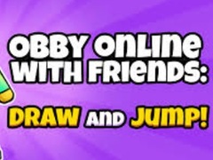 Mchezo Obby With Friends: Draw and Jump