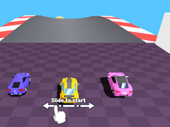 Mchezo Merge Racer Stunts Car