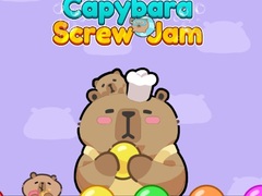 Mchezo Capybara Screw Jam