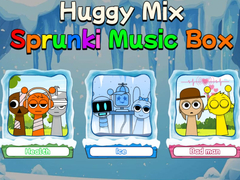Mchezo Huggy Mix Sprunki Music Box