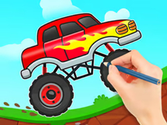 Mchezo Coloring Book: Monster Truck