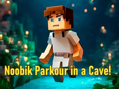 Mchezo Noobik Parkour in a Cave!
