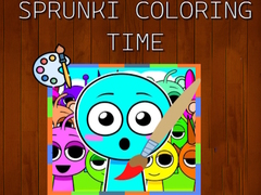 Mchezo Sprunki Coloring Time