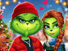 Mchezo The Grench Couple Holiday Dress up