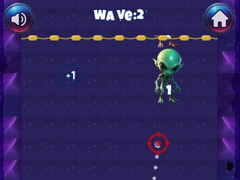 Mchezo Target Crazy Alien