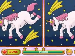Mchezo Unicorn Find The Differences
