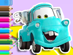 Mchezo Coloring Book: Mater Cars