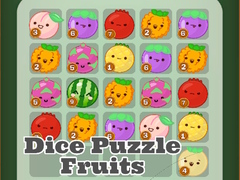 Mchezo Dice Puzzle Fruits