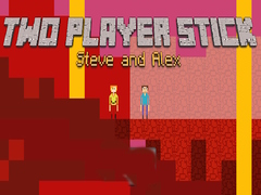 Mchezo Two Player Stick Steve and Alex