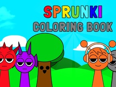 Mchezo Sprunki Coloring Book