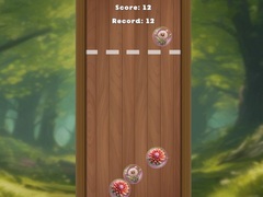 Mchezo Merge Flowers In Bubbles 2048!
