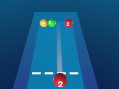 Mchezo Merge The Balls 2048 Billiards!