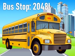 Mchezo Bus Stop: 2048!