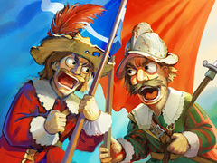 Mchezo Musketeers Gunpowder vs Steel