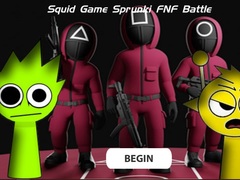 Mchezo Squid Game Sprunki Fnf Battle