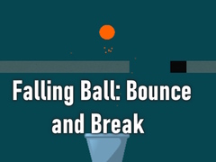 Mchezo Falling Ball: Bounce and Break