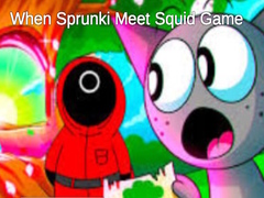 Mchezo When Sprunki Meet Squid Game
