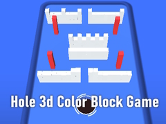 Mchezo Hole 3d Color Block Game