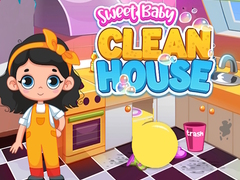 Mchezo Sweet Baby Clean House