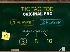 Mchezo Tic Tac Toe Original Pro