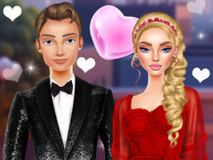 Mchezo Valentine's Day Couple Date
