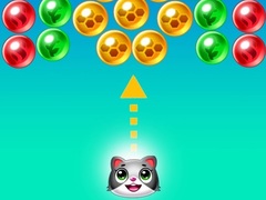 Mchezo Save the cats Bubble shooter