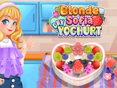 Mchezo Blonde Sofia: Dry Yoghurt