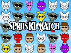 Mchezo Sprunki Match