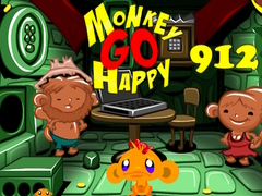 Mchezo Monkey Go Happy Stage 912