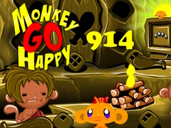 Mchezo Monkey Go Happy Stage 914